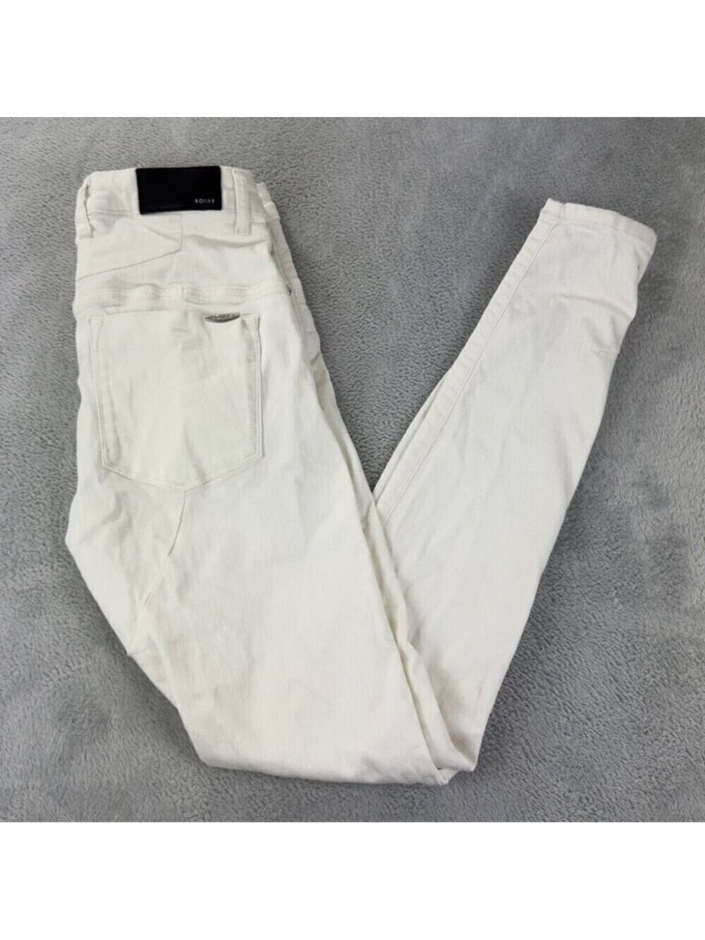 Kollar White Denim Bottom Whitr Jeans Men's Size 32 US